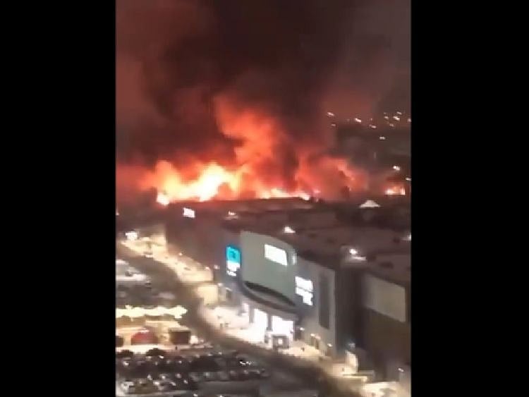 Moscow fire