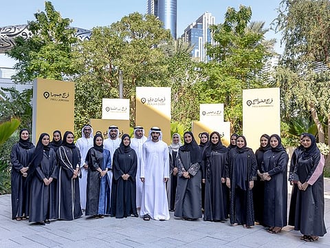 Ferjan Dubai team with Sheikh Hamdan bin Mohammed bin Rashid Al Maktoum (centre), Crown Prince of Dubai, Chairman of The Executive Council of Dubai, and Chairman of Dubai’s Higher Committee for Development and Citizens Affairs, in December 2022