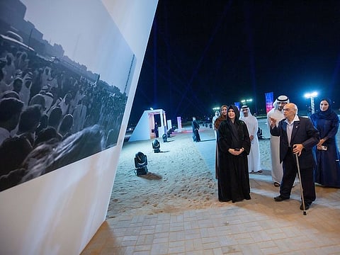 Sheikha Latifa bint Mohammed bin Rashid Al Maktoum toured exhibits at the festival