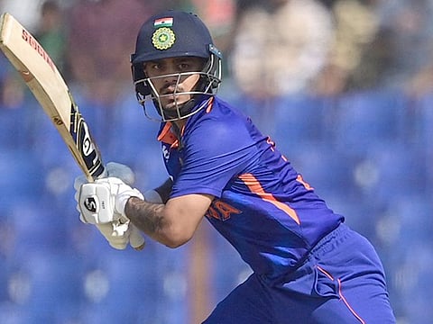 India's Ishan Kishan.