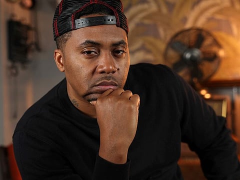 Rapper Nas.