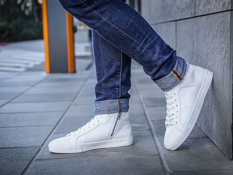 white shoes