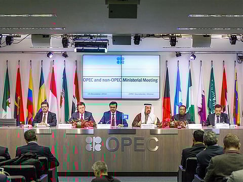 The alliance’s market-monitoring committee met on Wednesday and recommended keeping crude production steady.