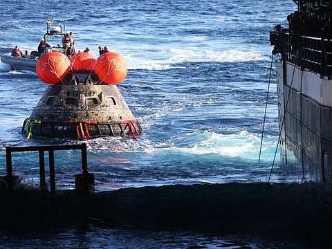 In Pictures: NASA's Orion capsule lands back on Earth