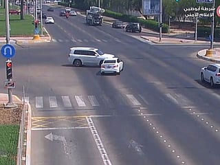 Video: Abu Dhabi Police warn motorists against distracted driving, jumping traffic lights