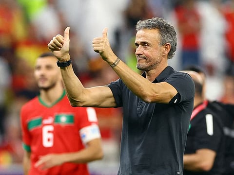 Former Spain coach Luis Enrique.