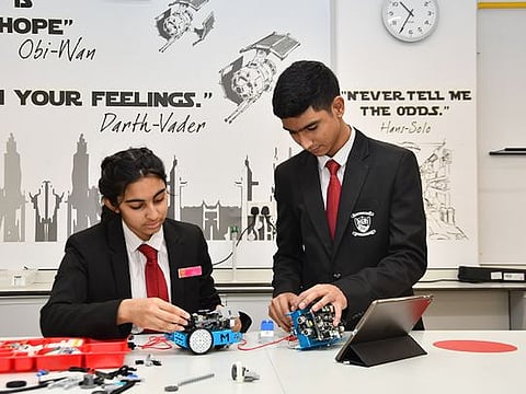 The comprehensive education at NMS aligns with the UAE National Agenda and prepares students to become academically prepared global citizens