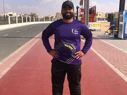 During his feat, Nihad Naseerudheen clocked 153,281 steps - the highest ever recorded at the event