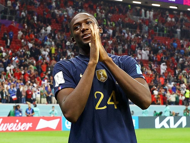 France's Ibrahima Konate 