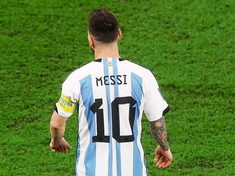 Argentina's Lionel Messi