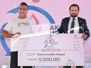 UAE: British man, Pakistani woman, win Dh5,000 each in diabetes challenge