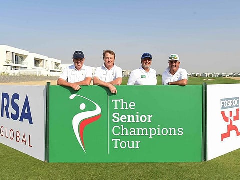The November edition of The Senior Champions Tour was held at Al Zorah Golf Club, Ajman.
