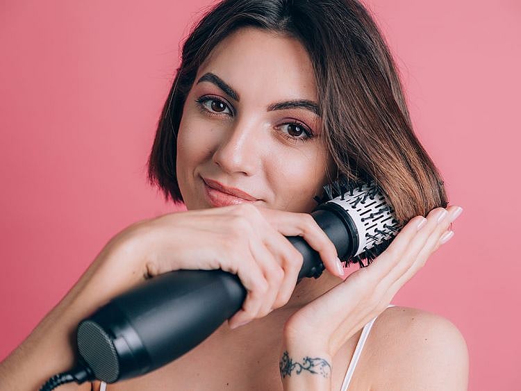 hair dryer brush