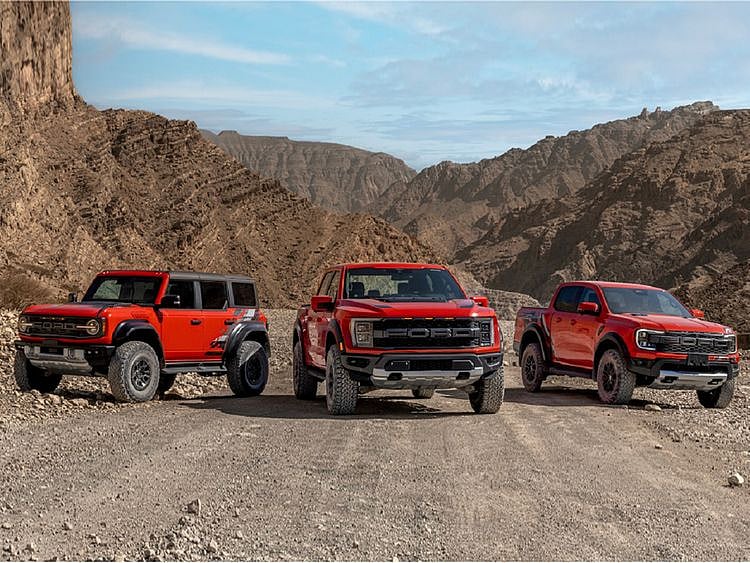 Ford is making Raptor variants available at the same time in a region