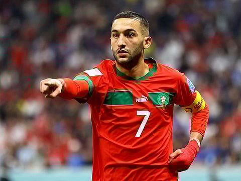 Morocco's Hakim Ziyech has shown his benevolent side by donating his earning in World Cup to poor people.