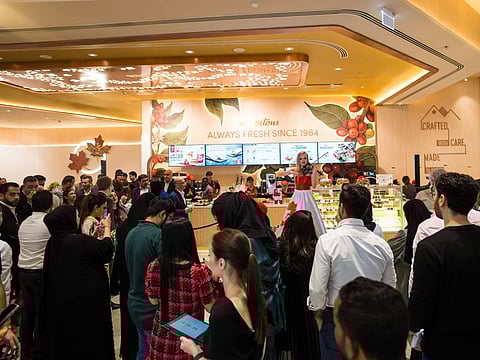 Tim Hortons' new store in Mirdiff City Centre