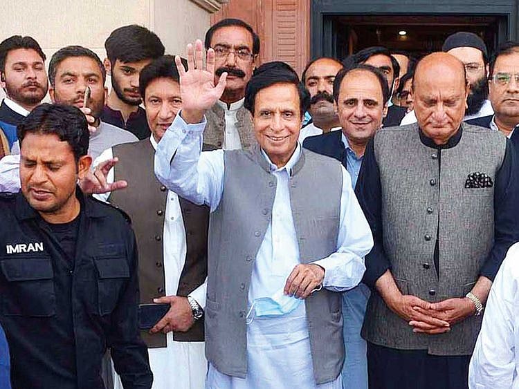 Punjab Chief Minister Chaudhry Pervaiz Elahi