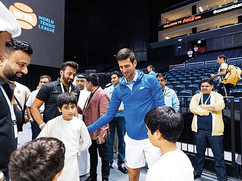 "Over the years I’ve been really fortunate to start very strong in Australia and I love playing there,” Novak Djokovic told reporters at the World Tennis League in Dubai on Friday.
