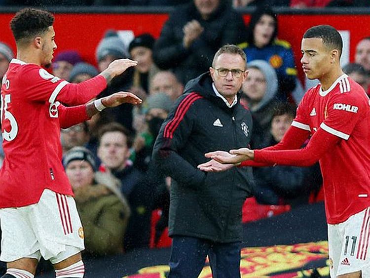 Manchester United interim manager Ralf Rangnick