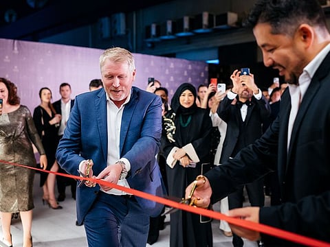 The opening moment by Guido Zimmerman, CEO and Managing Director, Steinway Europe, and Shavkat Mamadjonov, CEO and Managing Director of House of Pianos