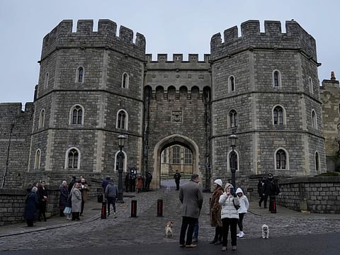 The video was shared on the social media platform Snapchat, around 24 minutes before a suspect was detained early on Christmas Day by armed police within the grounds of Windsor Castle, west of London.