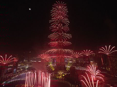 Dubai is all set to welcome the New Year with dazzling fireworks displays in 30 locations across the city. File photo