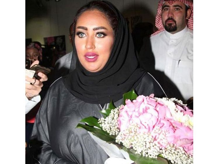 Saudi actress Areej Abdullah 