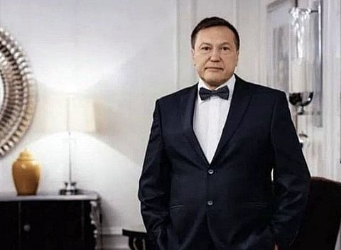 A file photo of Russian lawmaker and philanthropist Pavel Antov who was allegedly found dead having fallen out of a third-floor hotel window in a hotel in the Rayagada district of Odisha. He was on a vacation to Odisha to celebrate his 65th birthday, Dec 27, 2022.