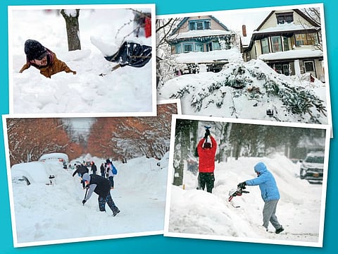 The United States has been paralyzed by freezing temperatures and heavy snowfall, disrupting transportation and ordinary life 