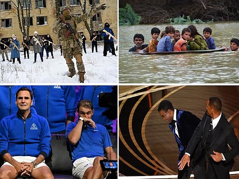 Look: News pictures of the year 2022