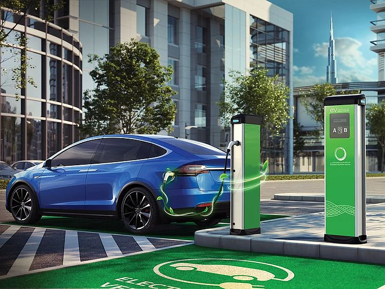 DEWA EV charging