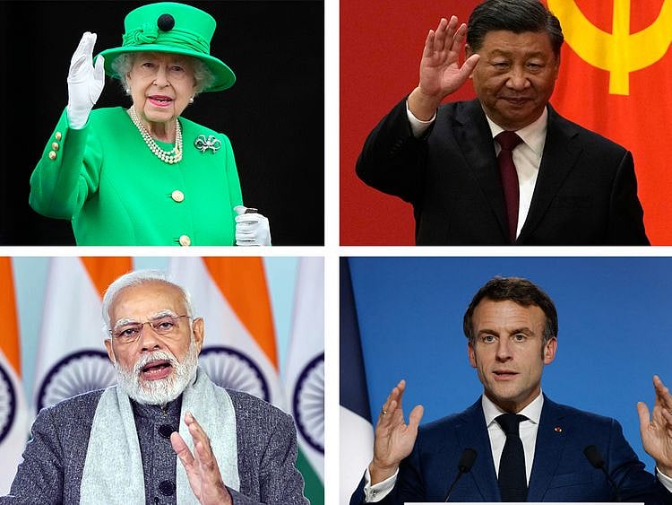OPN QUEEN XI MODI MACRON
