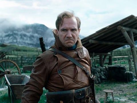 Ralph Fiennes in a scene from 'The King's Man.'