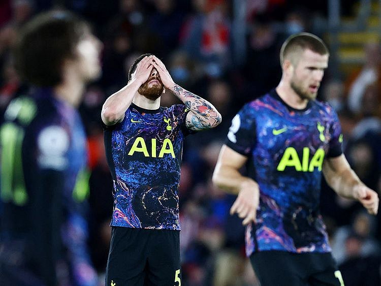 Tottenham Hotspur's Pierre-Emile Hojbjerg 