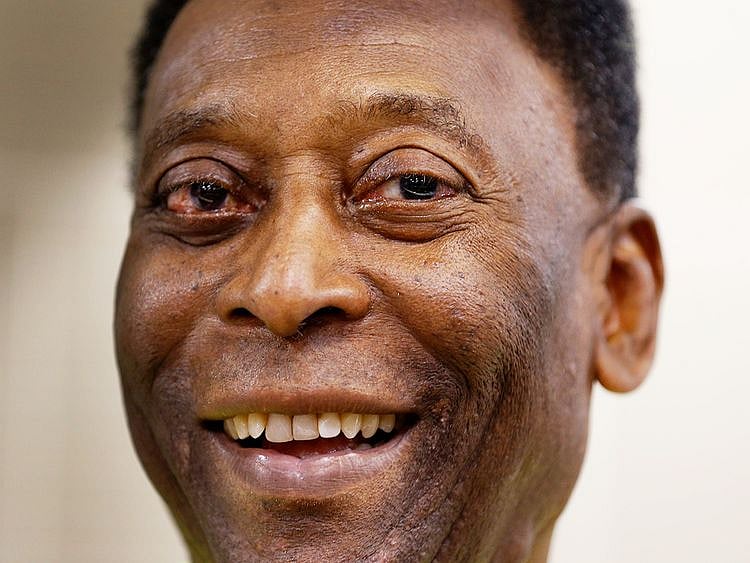 Brazilian football legend Pele 