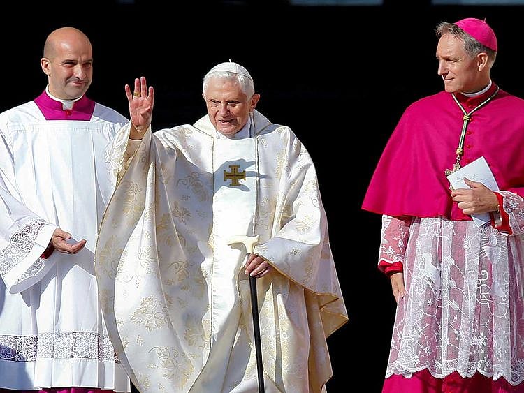 Emeritus Pope Benedict vatican