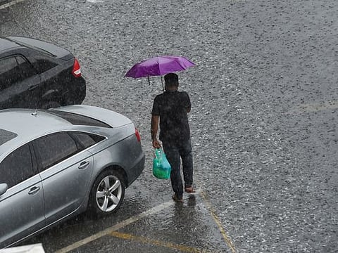 Look: Heavy rain, strong winds, cloudy skies across the UAE