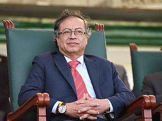 Colombian President Gustavo Petro.
