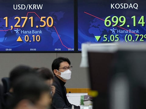 Economic growth is likely to slow to 1.7% in 2023, the BOK said in its November forecasts.