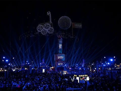 File image of fireworks at Sheikh Zayed Festival in Abu Dhabi