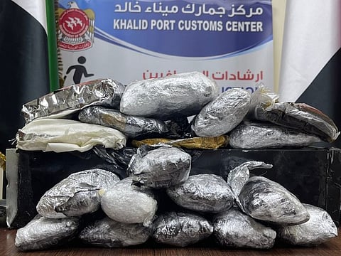 Some of the seized drugs