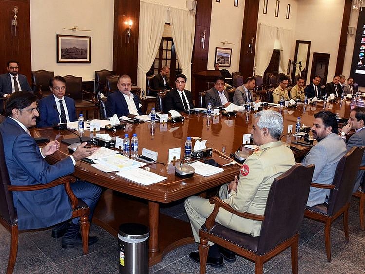 Sindh CM chairs meeting of provincial apex committee to review security affairs of province.