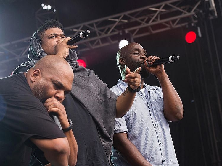 Hip hop trio De La Soul
