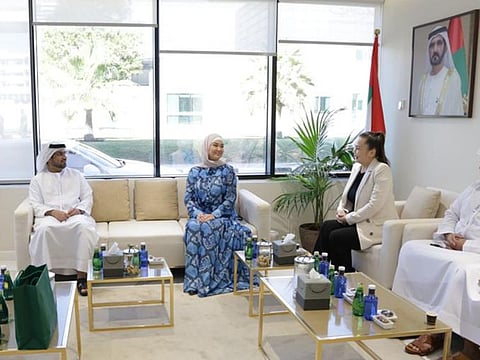 The tourist recently revisited Dubai, where police returned the watch to her