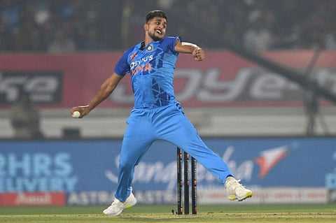 India's fast bowler Umran Malik.