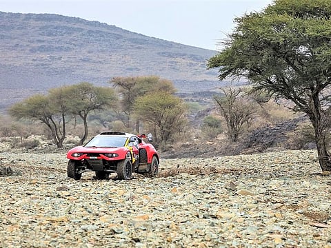 Sebastien Loeb recorded a dramatic stage victory for Bahrain Raid Xtreme in the Dakar Rally today after another classic battle with Carlos Sainz and overall leader Nasser Al Attiyah in Saudi Arabia.