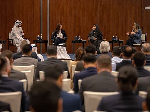 The first session of the corporate tax public awareness programme in Abu Dhabi.