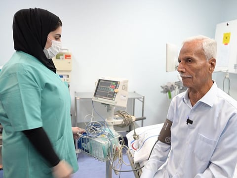 A 75-year-old man in Abu Dhabi has successfully had his benign thyroid nodules treated with a radiofrequency and microwave ablation procedure at the Tawam Hospital. Thyroid disorders are often overlooked in men and remain undiagnosed until symptoms become severe, resulting in issues such as hair thinning, baldness, sexual dysfunction, and even infertility.