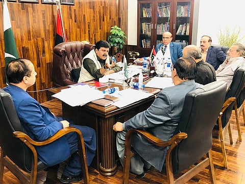 Sindh Culture Minister Syed Sardar Ali Shah chairs the first meeting of board to oversee affairs of Rs1 billion Heritage Endowment Fund. 