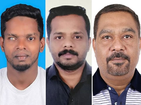 The lucky trio in the latest Big Ticket draw.